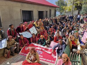 Apple Farmer Protest